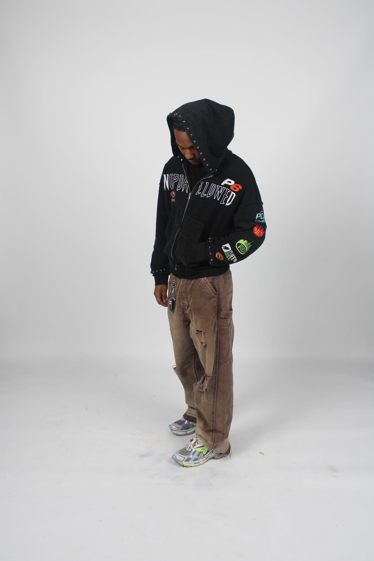 Reverse Stitching French Terry Zip Up