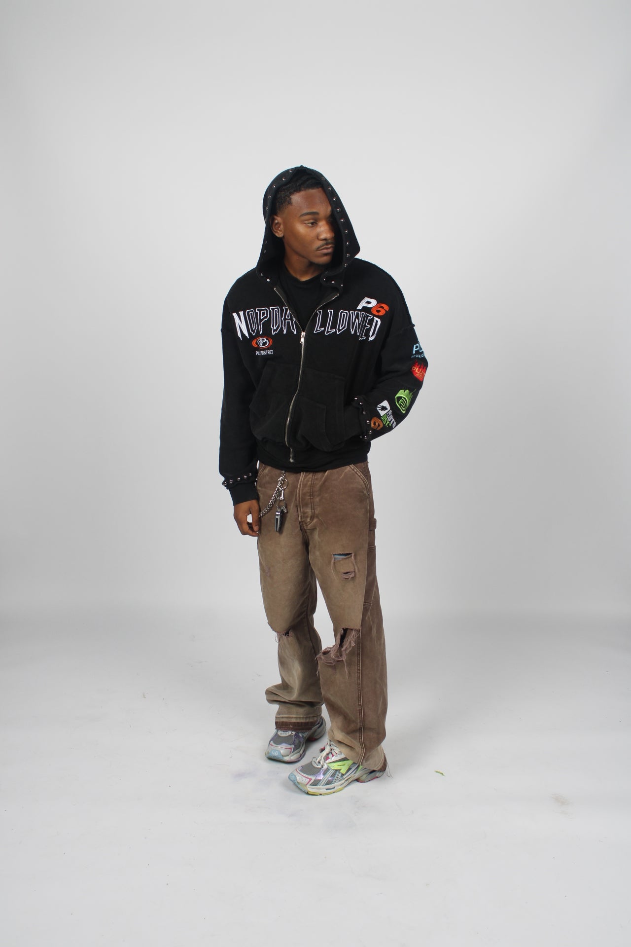 Reverse Stitching French Terry Zip Up