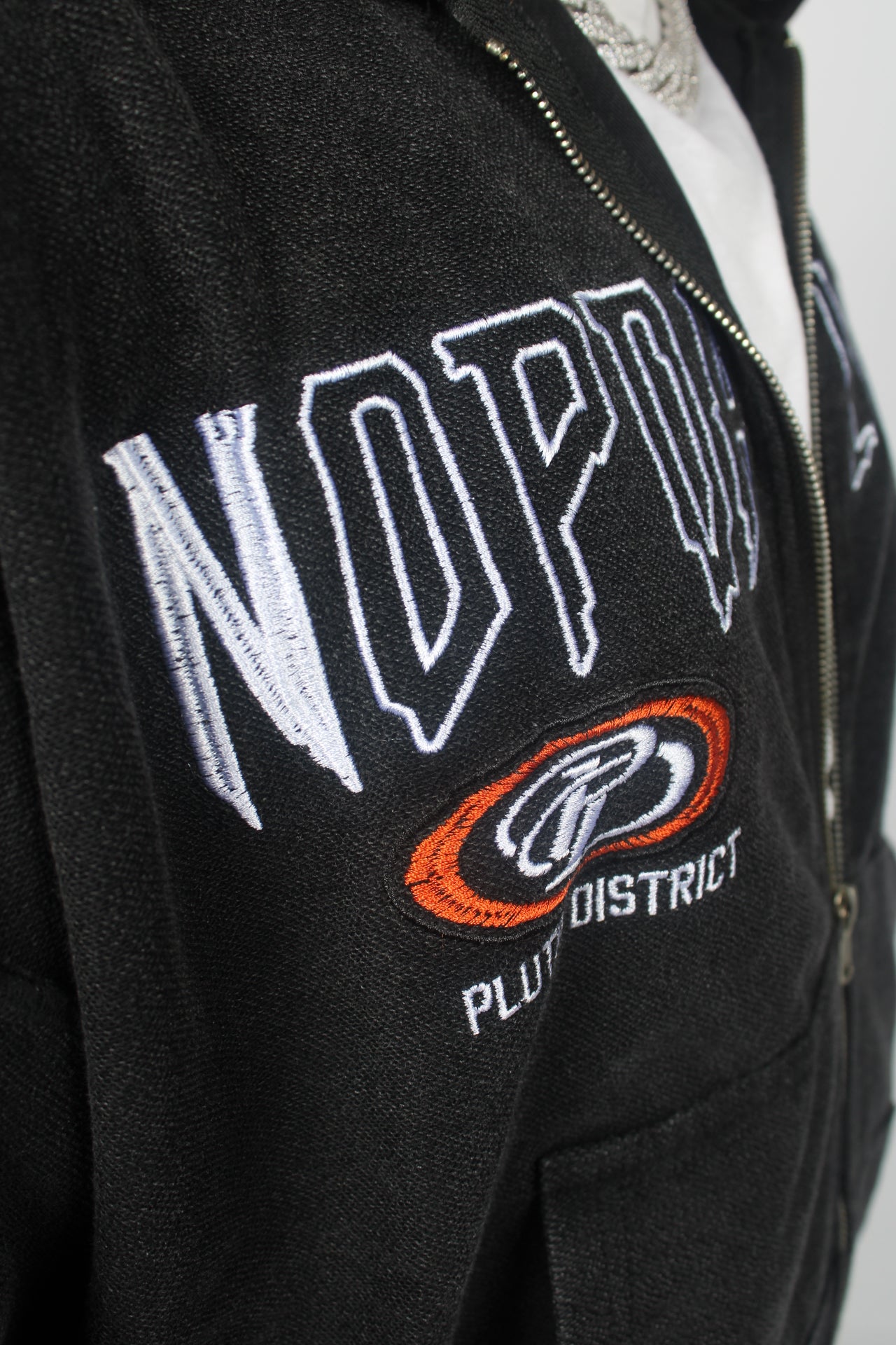 Reverse Stitching French Terry Zip Up