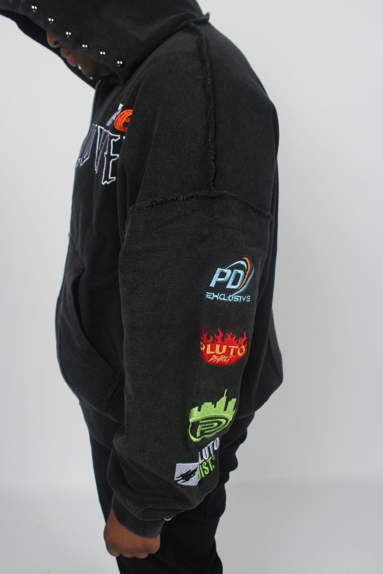 Reverse Stitching French Terry Zip Up