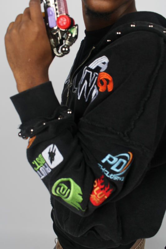 Reverse Stitching French Terry Zip Up