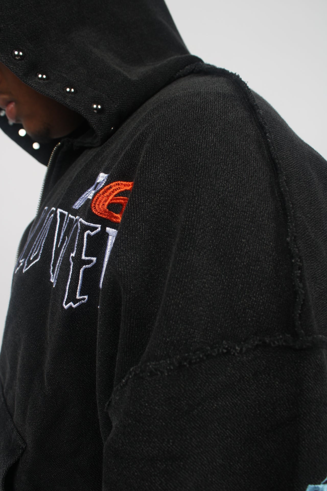 Reverse Stitching French Terry Zip Up