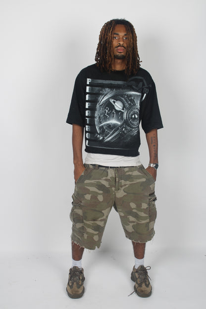 “PDA Patrol” Oversized Black Tee