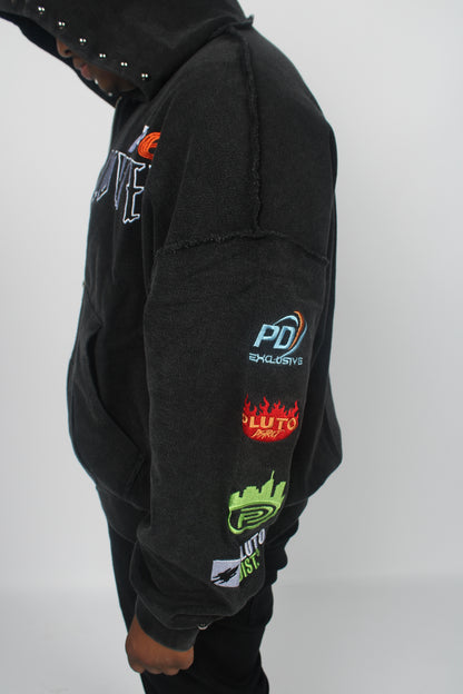Reverse Stitching French Terry Zip Up