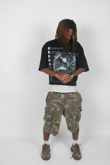 “PDA Patrol” Oversized Black Tee